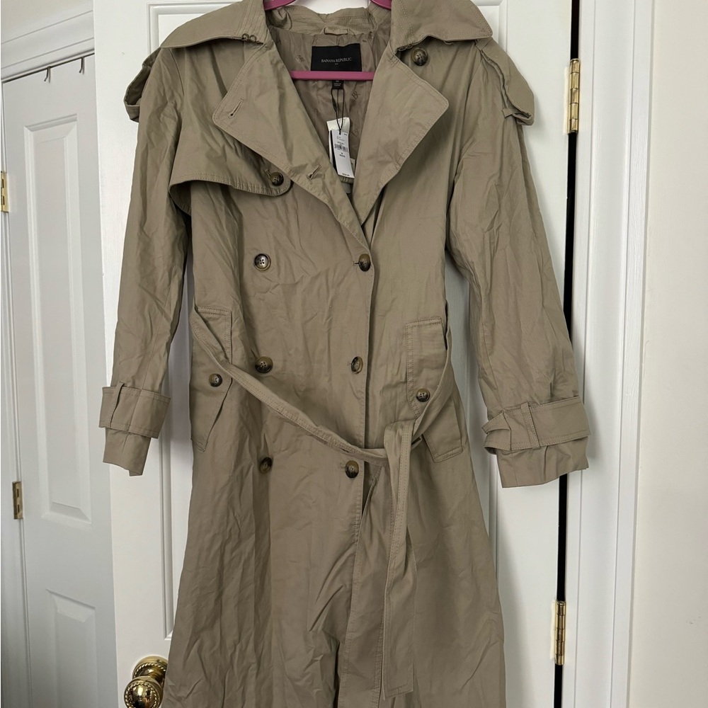 NWT Banana Republic trench coat